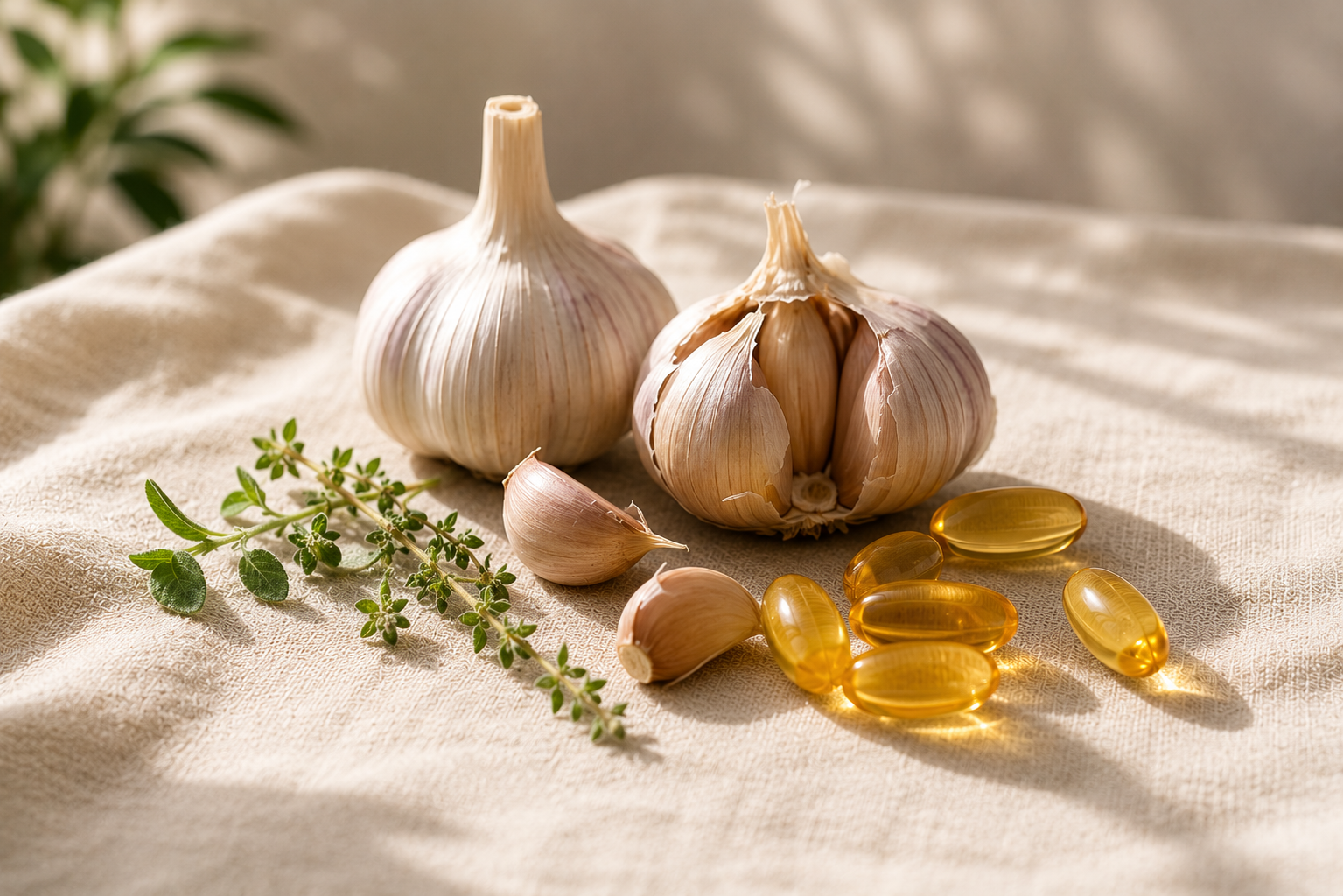 aged garlic extract natural blood pressure support supplement UK