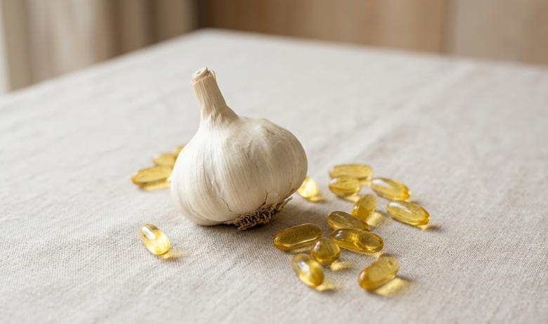 aged garlic extract immune support supplement UK