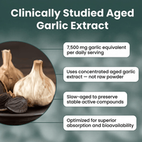 Elvéra | Odorless Aged Garlic Extract - 7500mg Softgels