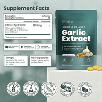 Elvéra | Odorless Aged Garlic Extract - 7500mg Softgels